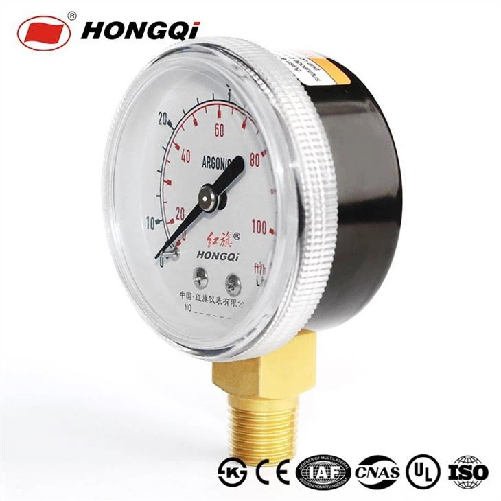 direct mount Brass Socket pressure gauge