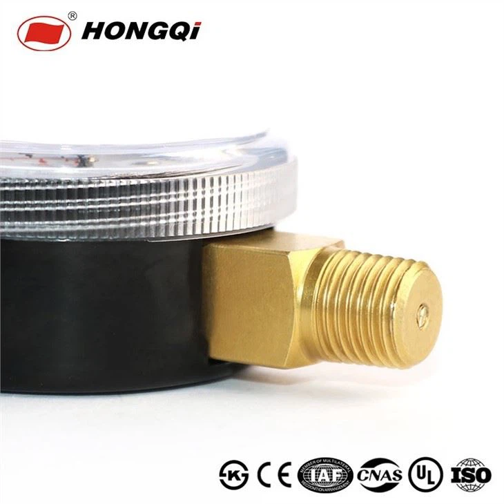 Hongqi steel chrome plated pressure gauge