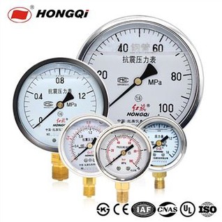 Tolok Tekanan Diisi Cecair Minyak Gliserin