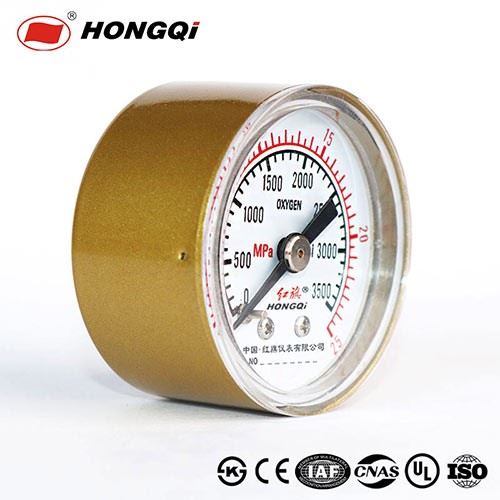 40mm/1.5''Oil Pressure Gauge With Golden Case