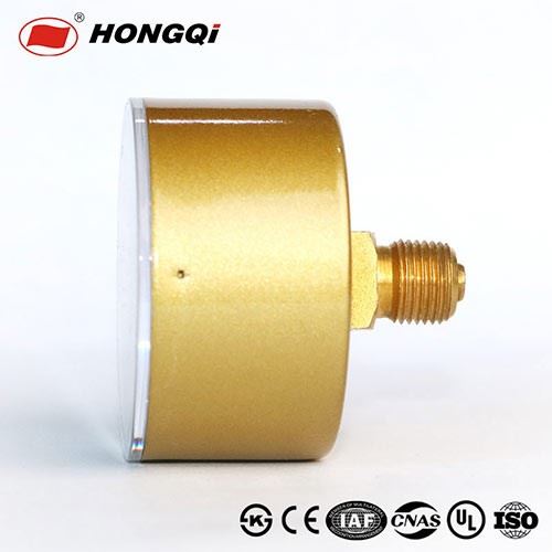 40mm/1.5''Oil Pressure Gauge With Golden Case