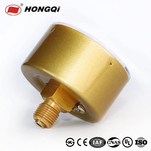 40mm/1.5''Oil Pressure Gauge With Golden Case