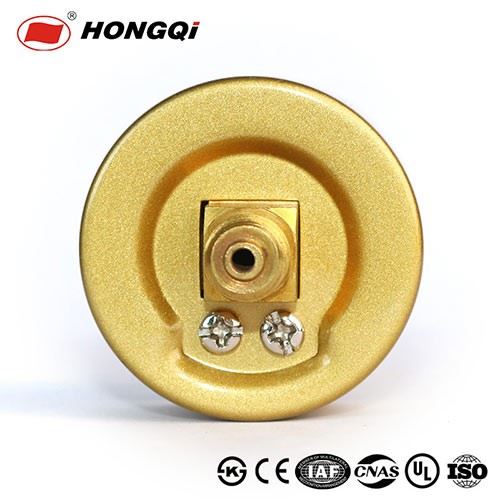 40mm/1.5''Oil Pressure Gauge With Golden Case