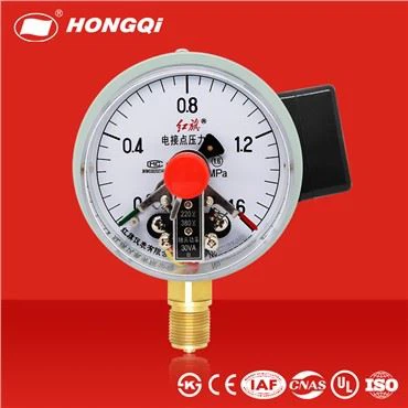 Penggera Tolok Tekanan Sentuhan Elektrik Manometer 4 Inci