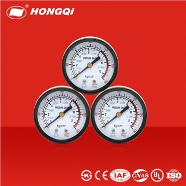 Tolok Tekanan Am Diameter 50mm Dengan Tanda Skala UV Soket Loyang
