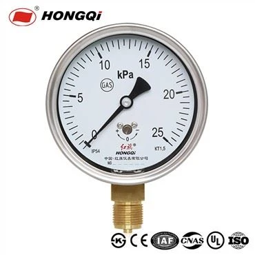 Tolok Tekanan Kapsul Keluli Tahan Karat Meter Tekanan Membran